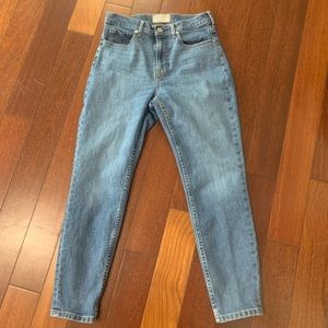 Everlane High Rise 28 Ankle Jeans